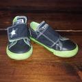 Converse Shoes | Converse Velcro Shoes | Color: Black/Green | Size: 7bb