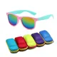 Vintage Square Kids Sunglasses Flexible Safety Children Sun Glasses Fashion Boys Girls Sun Shades