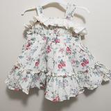 Ralph Lauren Dresses | Infant Ralph Lauren Floral Dress | Color: White | Size: 3mb