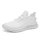 Baskets de tennis décontractées pour hommes chaussures de course chaussures de sport blanches