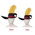 Costume de cosplay Puss in Boots pour enfants et adultes chapeau et casquette accessoire de