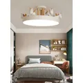 BOSSEN-Plafonnier LED Scandinave pour Chambre d'Enfant Rose/Bleu Nairobi Orn pour Salon Chambre