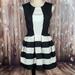 Anthropologie Dresses | Anthropologie Eva Franco Black White Dress 4p | Color: Black/White | Size: 4p
