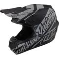 Troy Lee Designs GP Slice Motocross Helmet, black-grey, Size M