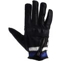 Helstons Ziper Gants de moto d’été, noir-blanc-bleu, taille XL