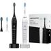 MOCEMTRY Electric Toothbrush Double Pack Sonic Toothbrushes with 4 Modes 4 Brush Heads Rechargeable Toothbrush for Adults