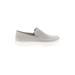 Crocs Flats: Slip-on Platform Casual Gray Print Shoes - Women's Size 9 - Almond Toe