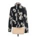 Marrakech Jacket: Short Black Floral Jackets & Outerwear - Women's Size Small