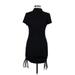 Almost Famous Casual Dress - Mini: Black Dresses - Women's Size Large