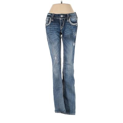 Rock Revival Jeans - High Rise: Silver Bottoms - Women's Size 26