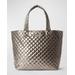 Metro Deluxe Large Metallic Tote Bag