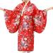 DkinJom Toddler Kids Baby Girls Outfits Clothes New Year Dress Up Kimono Robe Japanese Traditional