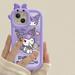 Sanrio Hello Kitty Kuromi Cartoon New IPhone 14 11 12 13 Pro Max Case Y2k Cute Pink Apple 7 8 Plus Xs Xr Cover Korean Fashion