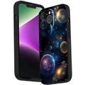 Cosmic-celestial-bodies-2 phone case for iPhone 15 Pro Max for Women Men Gifts Cosmic-celestial-bodies-2 Pattern Soft silicone Style Shockproof Case