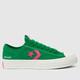 Converse star player 76 trainers in green multi