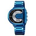 SKMEI Men Digital Watch Outdoor Fashion Casual Wristwatch Luminous Stopwatch Alarm Clock Countdown Steel Watch