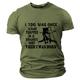 I Was Once a Man Trapped in a Woman's Body Men's Graphic Polyester Shirt Casual Shirt Short Sleeve Comfortable Tee Sports Outdoor Holiday Fashion Designer Clothing