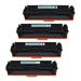 4 Pack High-Yield BK/C/Y/M Toner Cartridge For HP 201X(CF400X CF401X CF402X CF403X) Compatible With HP Color LaserJet Pro M252dw M252n; HP Color LaserJet Pro MFP M277c6 M277dw M277n