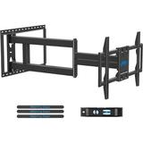 QCAI Long Arm TV Wall Mount for Most 42-90 Inch TV 40 Inch Extension TV Mount Swivel and Tilt Full Motion Mount Fits Max VESA 800x400mm 150 lbs. Loading 16â€� 18â€� 24â€� Studs