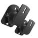 2 Pack Dual Speaker Wall Mount Brackets Multiple Adjustments for Bookshelf Surround Sound Speakers to 11 lbs for Holding Speaker Wall Home