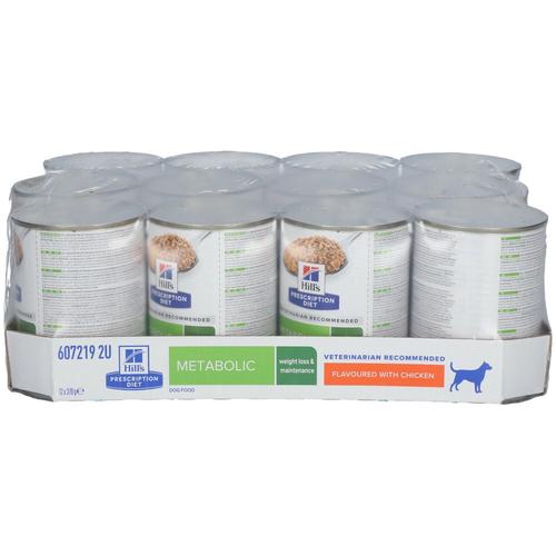 Hill's Prescription Diet Canine Metabolic 12x370 g Futter