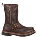 Georgia Boot Moc Toe Wellington 11" Soft - Mens 9.5 Brown Boot Medium