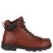 Georgia Boot Eagle Light 6" Safety Toe - Mens 8.5 Brown Boot W