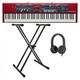 Nord Stage 4 88 Digital Piano With Stand & Headphones