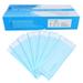 200PCs Self Sealing Bag Dental Supplies PVC Pouch Transparent Film Blue for Sterilisatio(135 x 310mm )