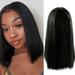 Melotizhi Wigs Human Hair Wig Cap Lace Front Wig for Women Wig Human Hair Lace Front Wigs For Black Women Human Hair Glueless Lace Closure Wigs Pre Plucked Brazilian Human Hair Straight Wig
