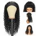 Melotizhi Wigs Human Hair Wig Cap Lace Front Wig for Women Women s Wig Black Small Curly Wavy Fiber High Temperature African False Head Cover Curly Human Hair Wig Glueless Lace Front Human Hair