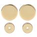 Weight Loss Magnetic Therapy Earring Magnet Slimming Acupoints Stimulating Ear Stud GoldWith Holes