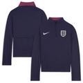 England Nike Academy Pro Drill Top – Lila – Kleine Kinder