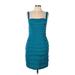 Aidan Mattox Cocktail Dress: Blue Dresses - Women's Size 10