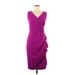 La Petite Robe by Chiara Boni Casual Dress: Purple Dresses - New - Women's Size 44