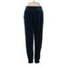 Liverpool Los Angeles Velour Pants - Mid/Reg Rise Harem Pant Joggers: Blue Activewear - Women's Size Small