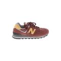 New Balance Sneakers: Athletic Wedge Casual Burgundy Print Shoes - Women's Size 11 - Round Toe