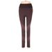 Victoria's Secret Pink Active Pants - Mid/Reg Rise: Burgundy Activewear - Women's Size Medium