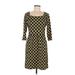 J. McLaughlin Casual Dress: Gold Dresses - Women's Size Medium