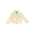 Free Assembly Denim Jacket: Ivory Print Jackets & Outerwear - Kids Girl's Size 4