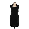 Marc New York Andrew Marc Casual Dress - Sheath: Black Solid Dresses - New - Women's Size 8