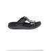 Aravon Sandals: Black Shoes - Women's Size 9 - Open Toe