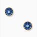 Kate Spade Jewelry | Kate Spade Reflecting Pool Mini Round Studs | Color: Blue/Gold | Size: Os