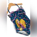 Disney Swim | Disney Collection Disney Tangled Repunzel Princess Swimsuit For Girls | Color: Blue/Purple | Size: 5/6