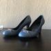 Gucci Shoes | Gucci Horsebit Nappa Moorea Leather Pumps | Color: Blue | Size: 6