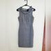 J. Crew Dresses | J.Crew Suiting Womens Gray Wool Blend Sleeveless Sheath Dress - Size 2 | Color: Gray | Size: 2