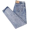 Levi's Jeans | Levi’s 550 Vintage Orange Tab Acid Wash Straight Leg Jeans Men’s 34x34 | Color: Blue | Size: 34