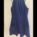 Jessica Simpson Dresses | Halter Back Cotton Dress With Two Pockets | Color: Blue | Size: 6