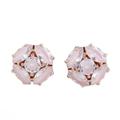 Kate Spade Jewelry | Kate Spade Flying Colors Rose Marquis Cluster Stud Earrings | Color: Gold/Pink | Size: Os