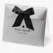 Kate Spade Bags | Kate Spade Large Silver Glitter Gift Box With Bow. 13.5w X 11.5h X 6.5"D Nip | Color: Silver | Size: 13.5" X 11.5"